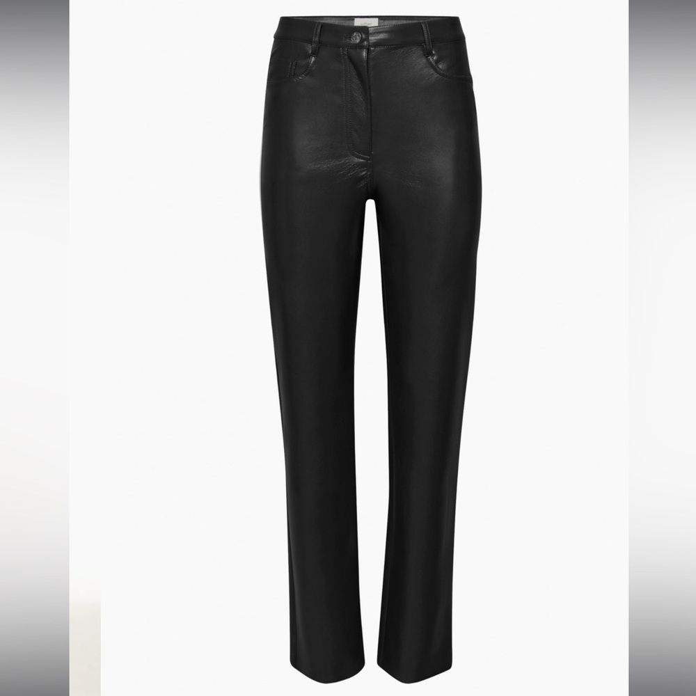 Aritzia Melina pant size 6 black regular length - Picture 7 of 7